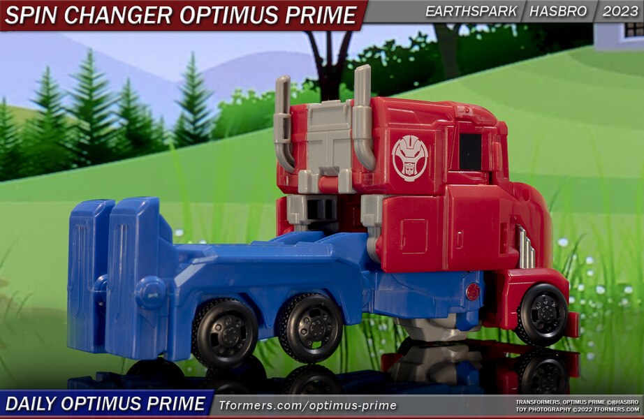 Daily Prime   Earthspark Spin Changer Optimus Prime Rolls Out  (11 of 14)